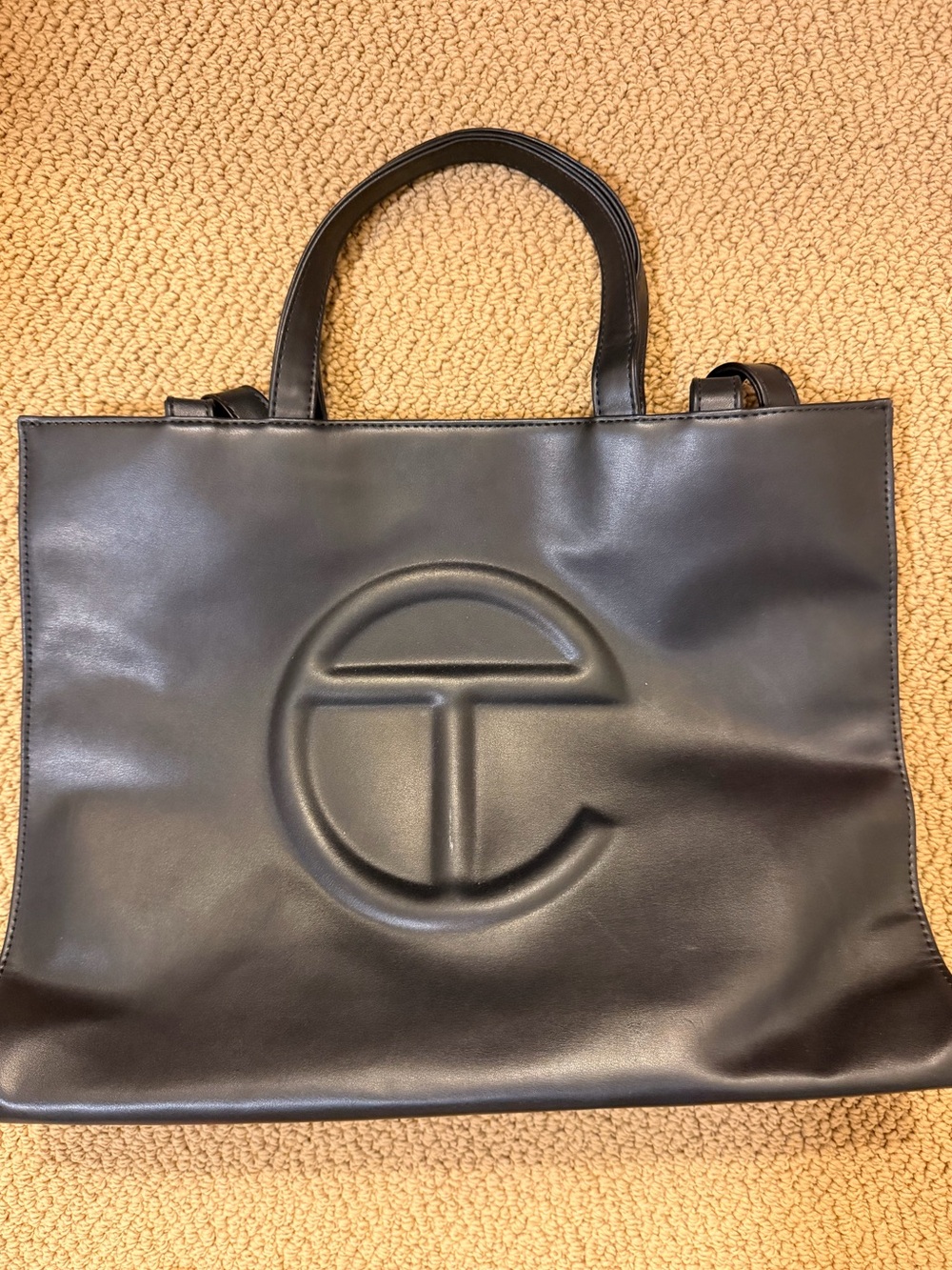 Telfar Black Large Shopping Bag - Picture 2 of 6